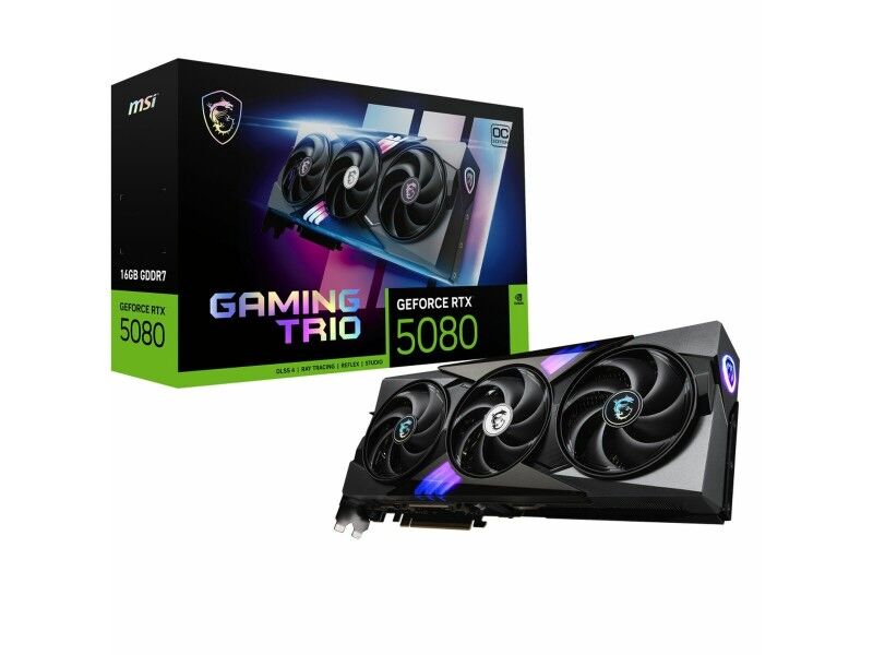 Karta Graficzna MSI GEFORCE RTX 5080 16G GAMING TRIO OC 16 GB