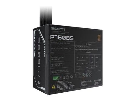 Zasilanie Gigabyte GP-P750BS/PSU 750 W 80 Plus Bronze