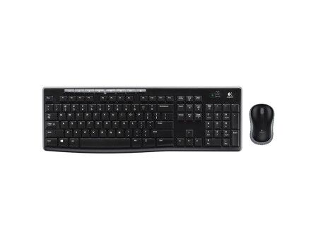 Klawiatura Logitech Wireless Combo MK270 Czarny Qwerty Hiszpańska