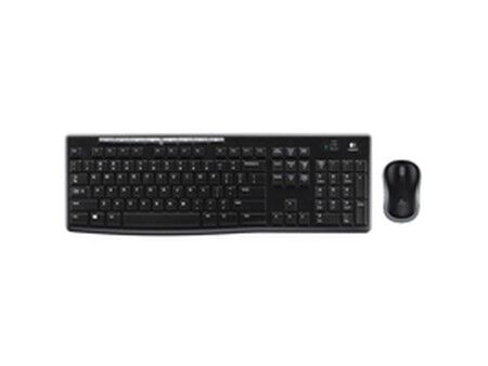 Klawiatura Logitech Wireless Combo MK270 Czarny Qwerty Hiszpańska