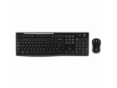 Klawiatura Logitech Wireless Combo MK270 Czarny Qwerty Hiszpańska