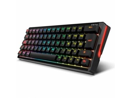 Klawiatura Krom NXKROMKREATORSP Czarny Qwerty Hiszpańska