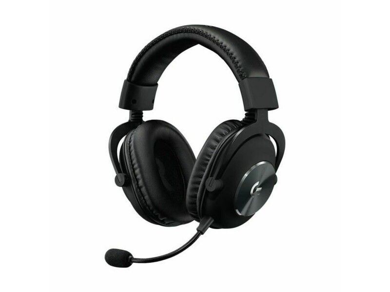 Słuchawki z Mikrofonem Logitech PRO X Gaming Headset Czarny