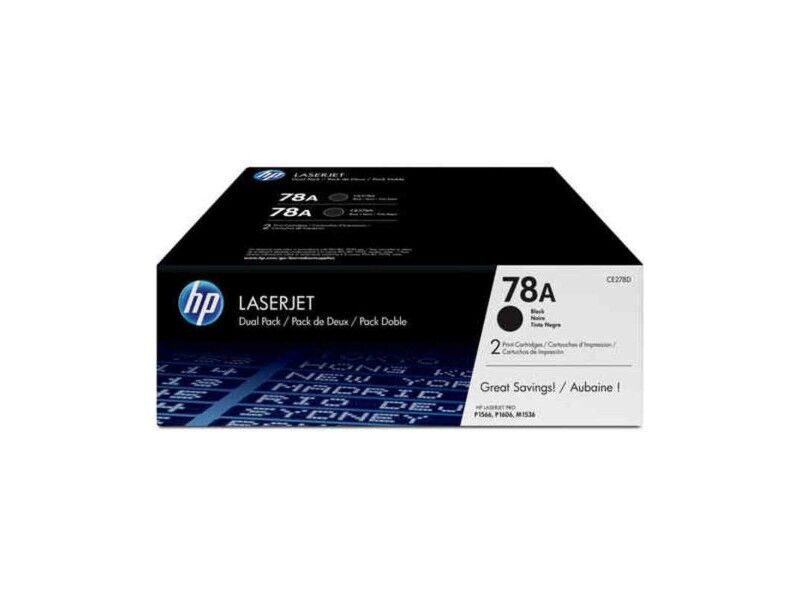 Toner Oryginalny HP 78A Czarny (2 Sztuk)