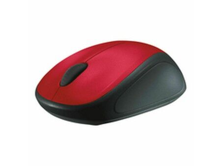Myszka Bezprzewodowa Logitech LGT-M235R Czerwony Czarny/Czerwony