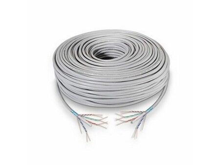 Kabel RJ45 Kategoria 6 FTP Sztywny NANOCABLE 10.20.0902 100 m Szary 100 m
