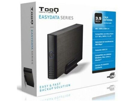 Obudowa zewnętrzna TooQ TQE-3520B HD 3.5" IDE / SATA III USB 2.0 Czarny 3,5"