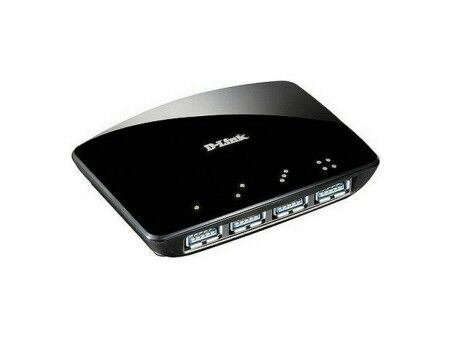 HUB USB D-Link DUB-1340/E Czarny