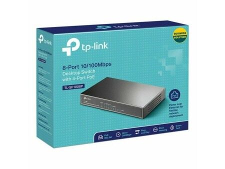 Centralka Switch na biurko TP-Link TL-SF1008P RJ45 PoE 1.6 Gbps