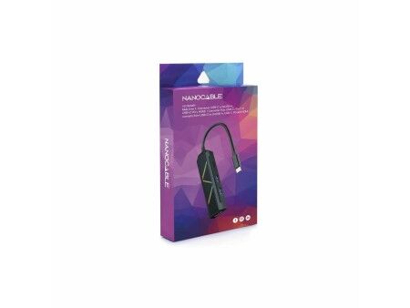 HUB USB NANOCABLE 10.16.0401 Czarny