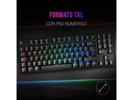 Klawiatura do Gier/ OR: Klawiatura Gamingowa Mars Gaming MKREVO PRO LED RGB