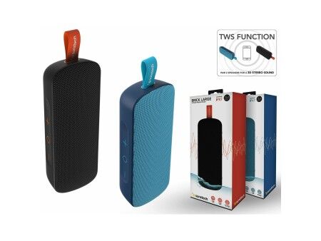 Głośnik Bluetooth Przenośny Sunstech BRICKLARGEBL Niebieski 2100 W 4 W 10 W