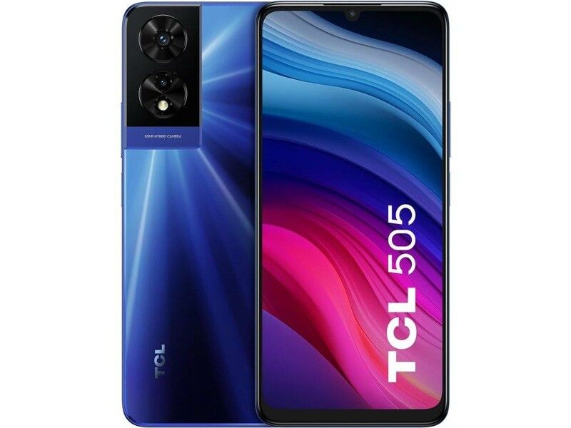 Smartfony TCL T509K1-2BLCA112 Octa Core 4 GB RAM 128 GB Niebieski