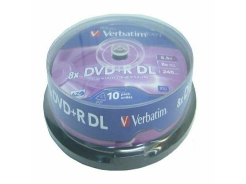 DVD+R Verbatim VB-DPD55S1 8,5 GB 8x