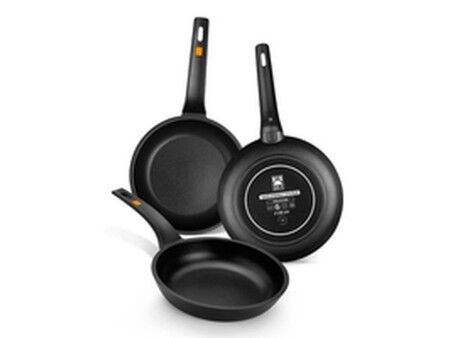 Patelnia Wok BRA Sartén Efficient Czarny Aluminium Ø 24 cm