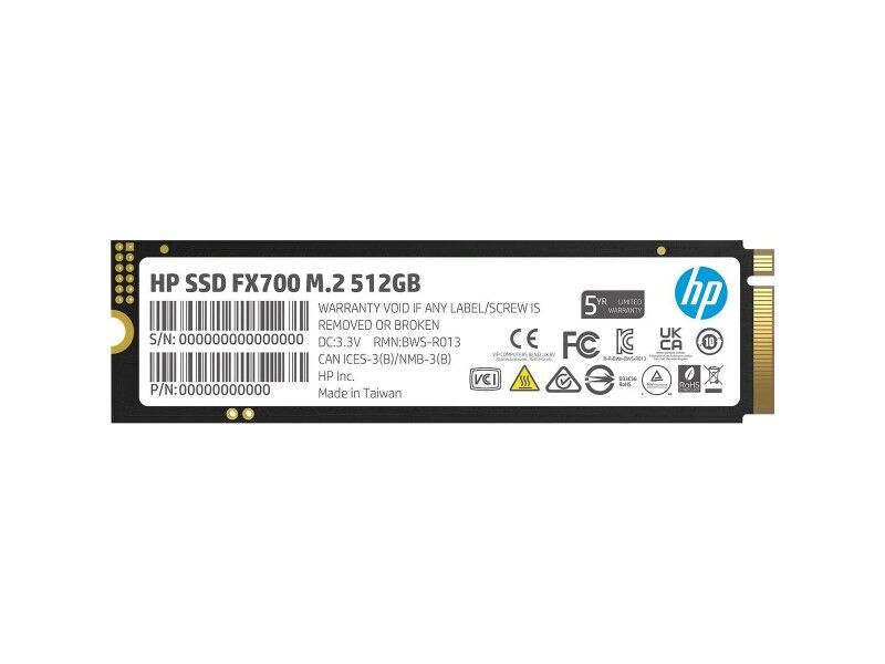 Dysk Twardy HP FX700 512 GB SSD