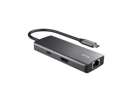 HUB USB Trust 24968 Srebrzysty (1 Sztuk)