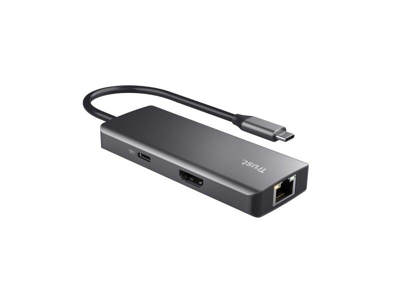 HUB USB Trust 24968 Srebrzysty (1 Sztuk)