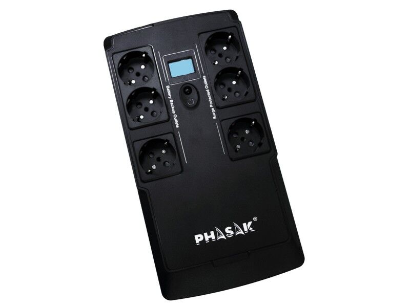 Zasilacz awaryjny UPS Interaktywny Phasak PH 9478 800 VA