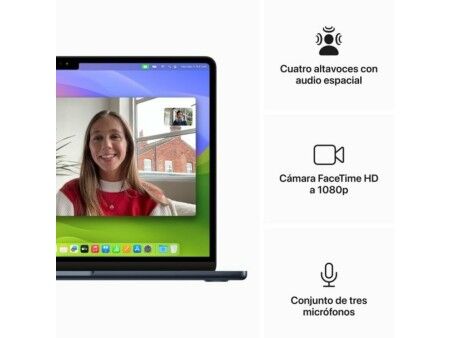 Laptop Apple MRXW3Y/A M3 8 GB RAM 512 GB SSD