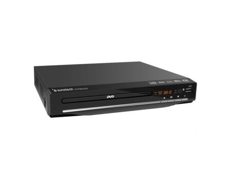 Odtwarzacz DVD z DTTV (naziemna TV cyfrowa) Sunstech DVPMH225 Czarny