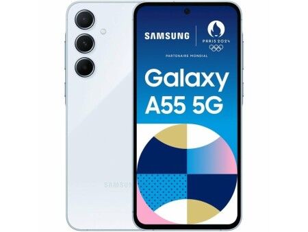 Smartfony Samsung Galaxy A55 6,6" Octa Core 8 GB RAM 128 GB Niebieski