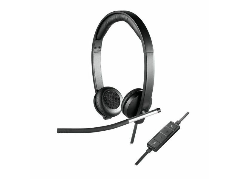 Słuchawki nauszne Logitech H650e Czarny