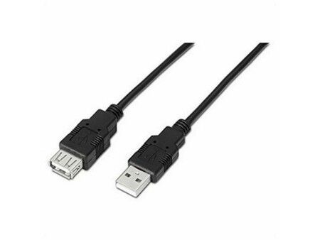 Przedłużacz TooQ FS20200M-B 1,8 m USB