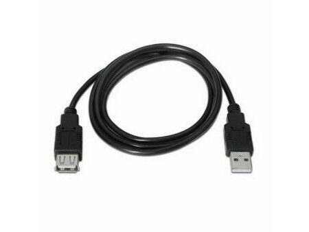Przedłużacz TooQ FS20200M-B 1,8 m USB