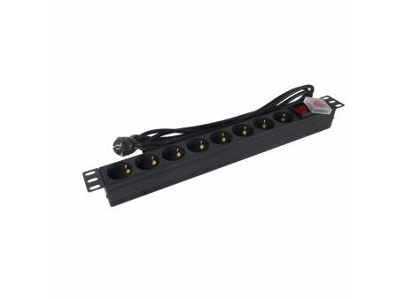 Przedłużacz 8 Wejść z Przełącznikiem Phasak BNS 1520 (3 m) (2 m)