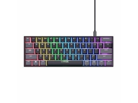 Klawiatura mechaniczna Trust GXT 867 Acira Czarny