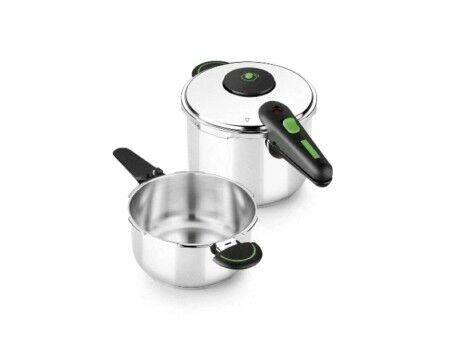 Garnek Express Monix M911005 4 L + 6 L Stal nierdzewna 6 L 2 Części