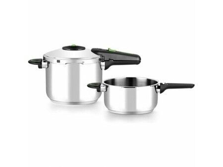 Garnek Express Monix M911005 4 L + 6 L Stal nierdzewna 6 L 2 Części