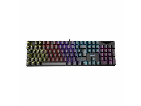 Klawiatura do Gier/ OR: Klawiatura Gamingowa Krom Kasic Czarny Qwerty US