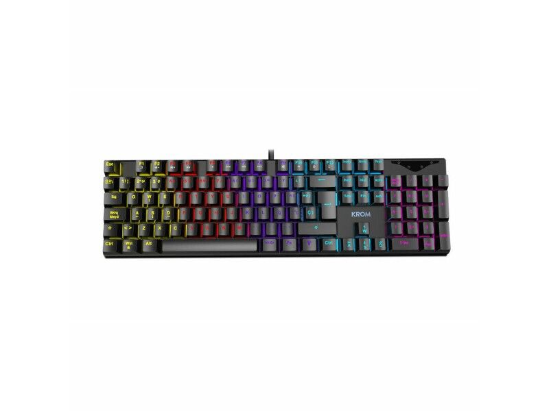 Klawiatura do Gier/ OR: Klawiatura Gamingowa Krom Kasic Czarny Qwerty US