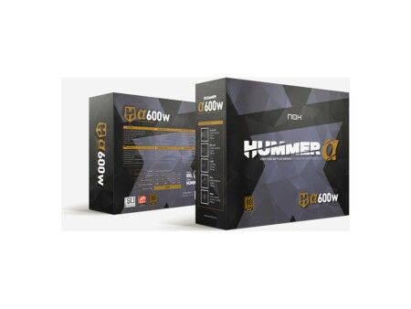 Zasilanie Nox NXHUMMERA600WBZ ATX 600 W 80 Plus Bronze