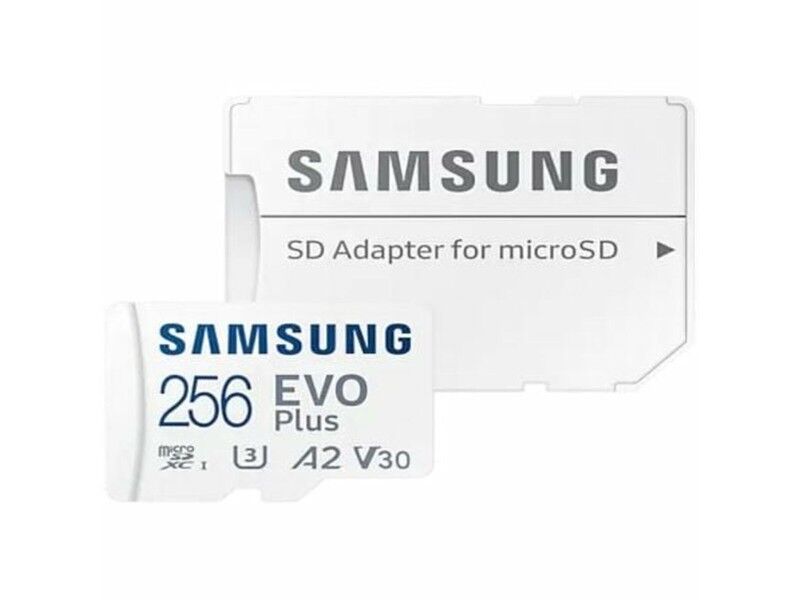 Karta Pamięci Micro-SD z Adapterem Samsung EVO Plus 2023 256 GB