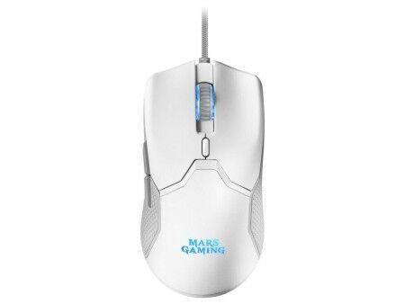 Klawiatura i myszka Gaming Mars Gaming MCPXWES Biały Qwerty Hiszpańska QWERTY LED RGB
