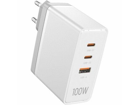 Ładowarka Ścienna Vention FEGW0-EU Biały 100 W (1 Sztuk)