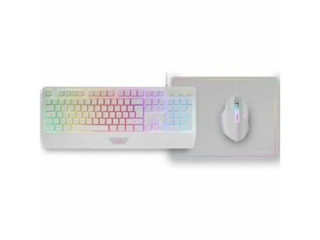 Klawiatura Mars Gaming MCP124WES Biały
