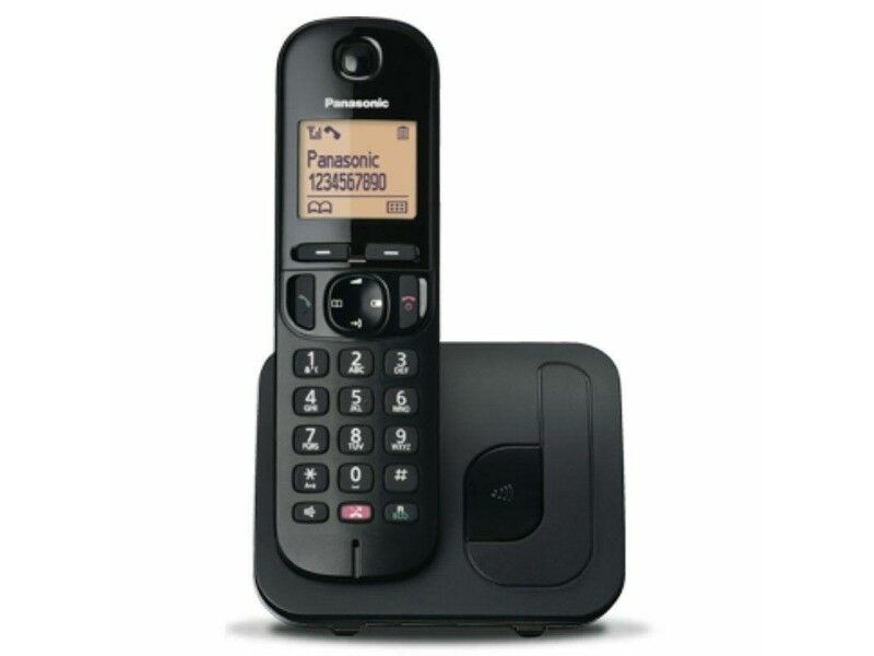 Telefon Bezprzewodowy Panasonic KX-TGC250SPB Czarny 1,6"