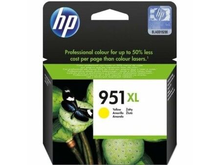 Oryginalny Wkład Atramentowy HP CN048AEBGY Żółty