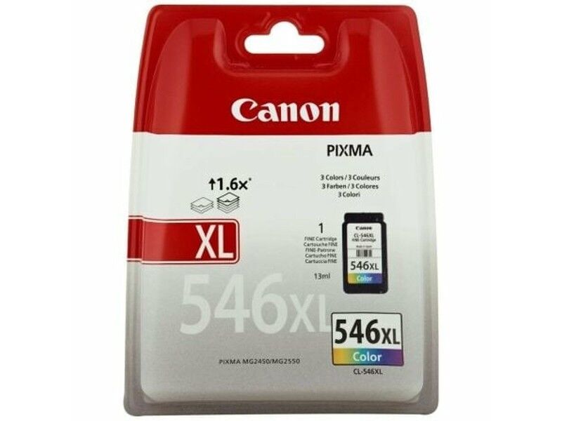 Oryginalny Wkład Atramentowy Canon CL-546XL Trójkolorowy