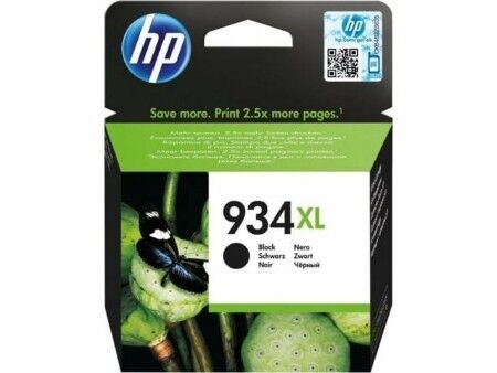Oryginalny Wkład Atramentowy HP 934XL Czarny