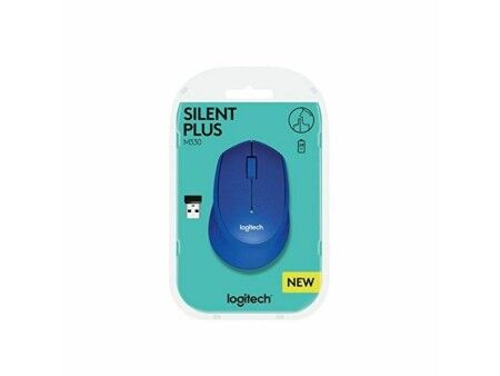Myszka Bezprzewodowa Logitech M330 Silent Plus Niebieski 1000 dpi