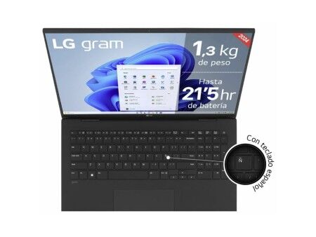 Laptop LG Gram 17Z90S-G.AD7BB 17" Intel Core Ultra 7 155H 32 GB RAM 2 TB SSD