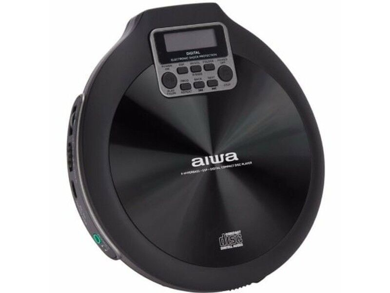 Odtwarzacz CD/MP3 Aiwa PCD-810BK Przenośny Czarny