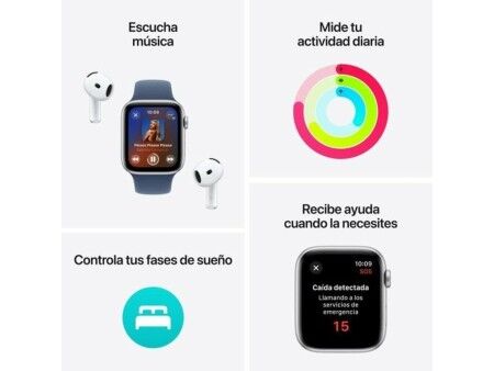 Smartwatch Apple MXEQ3QL/A Szary 44 mm