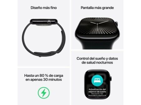 Smartwatch Apple MWWM3QL/A Szary Ø 46 mm