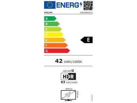 Smart TV Philips 43PUS8009/12 4K Ultra HD 43" LED HDR